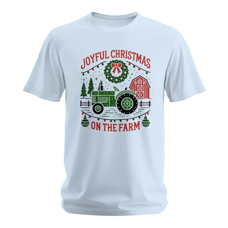 Image of Joyful Christmas On The Farm 3 - Unisex Softstyle T-Shirt