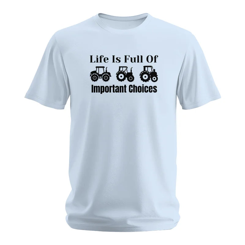 Image of Life Is Full Of Important Choices 22 - Unisex Softstyle T-Shirt