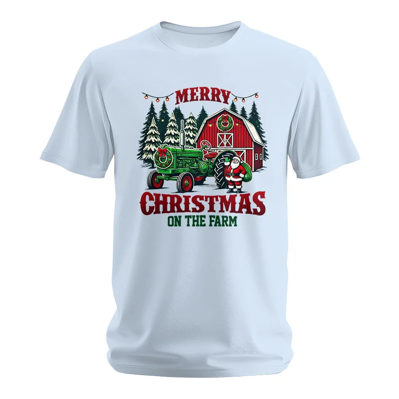 Merry Christmas On The Farm 3 - Unisex Softstyle T-Shirt