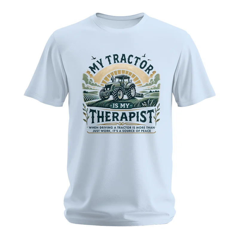 My Tractor Is My Therapist - Unisex Softstyle T-Shirt