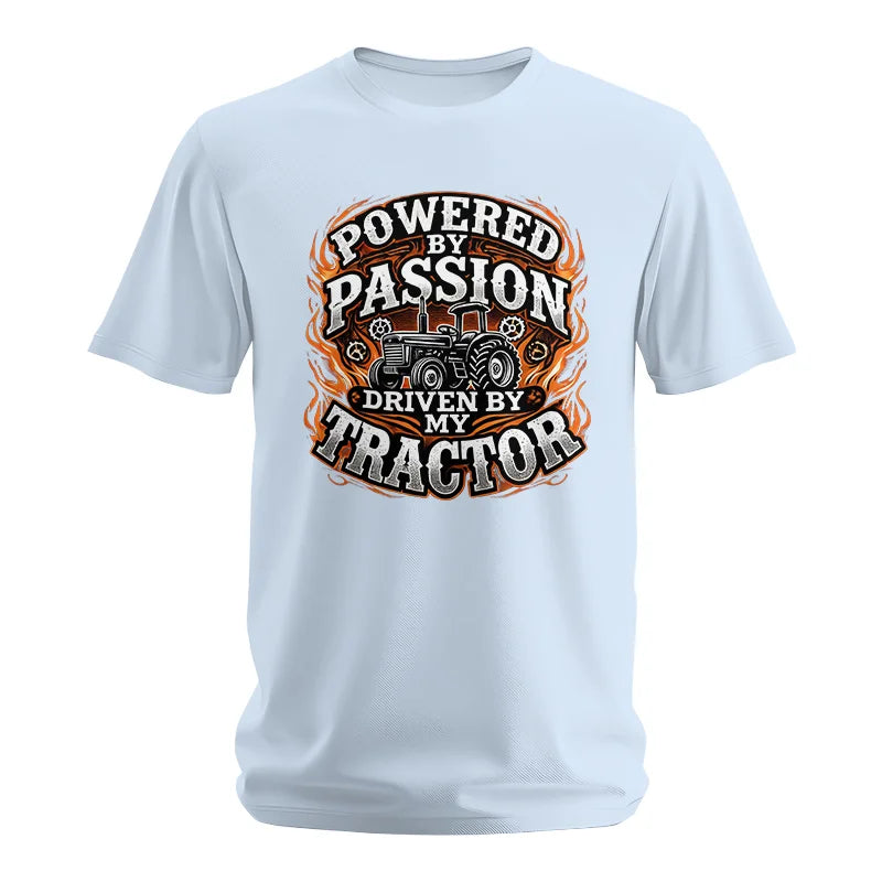 Powered By Passion Driven By My Tractor 5 - Unisex Softstyle T-Shirt