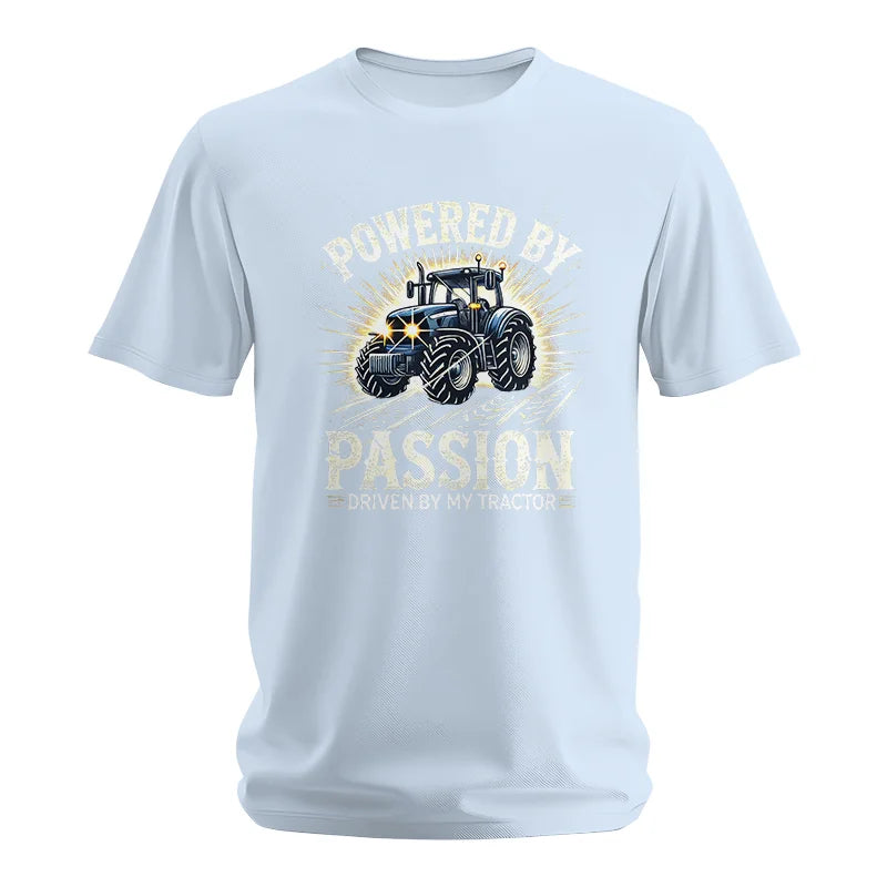 Powered By Passion Driven By My Tractor - Unisex Softstyle T-Shirt