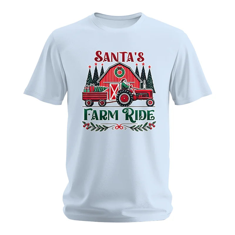 Image of Santa's Farm Ride 1 - Unisex Softstyle T-Shirt