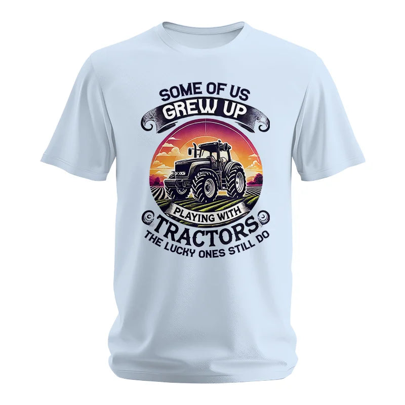 Some Of Us Grew Up Playing With Tractors 4 - Unisex Softstyle T-Shirt