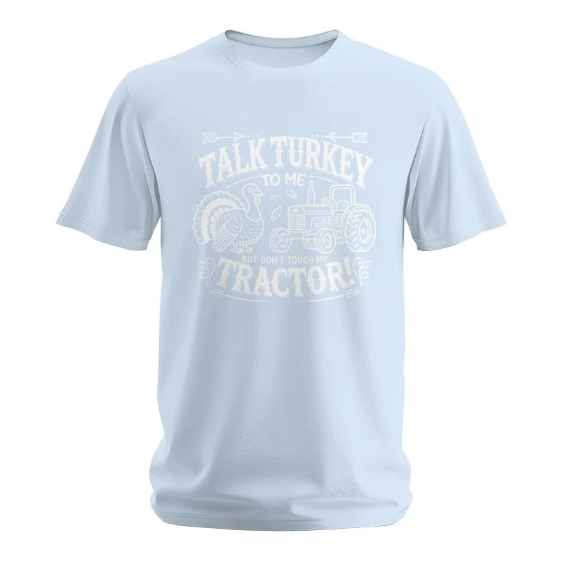 Image of Talk Turkey to Me But Don’t Touch My Tractor 2 - Unisex Softstyle T-Shirt