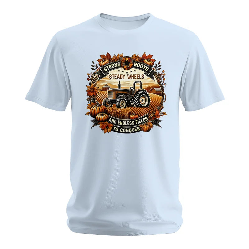 Thanksgiving Farmer Endless Fields To Conquer 1 - Unisex Softstyle T-Shirt