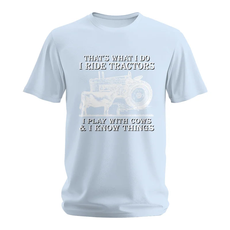 Image of That's What I Do I Ride Tractors - Unisex Softstyle T-Shirt