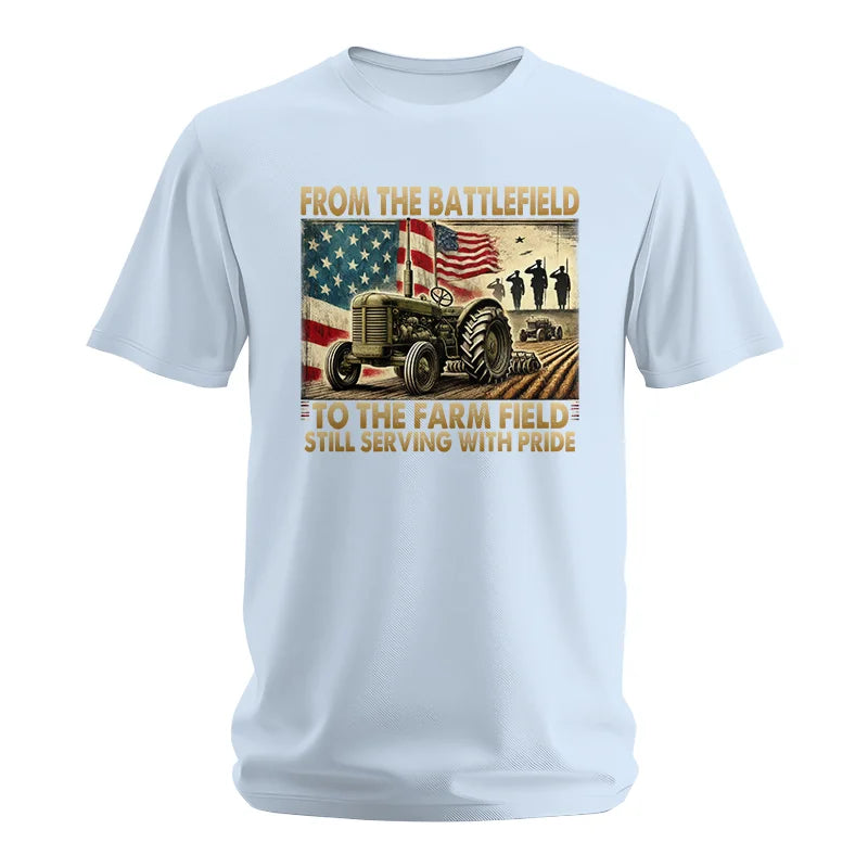 Veteran Farmer From The Battlefield To The Farm Field 1 - Unisex Softstyle T-Shirt