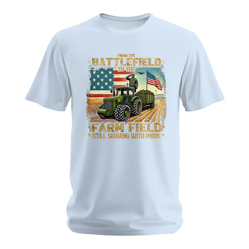 Veteran Farmer From The Battlefield To The Farm Field 2 - Unisex Softstyle T-Shirt