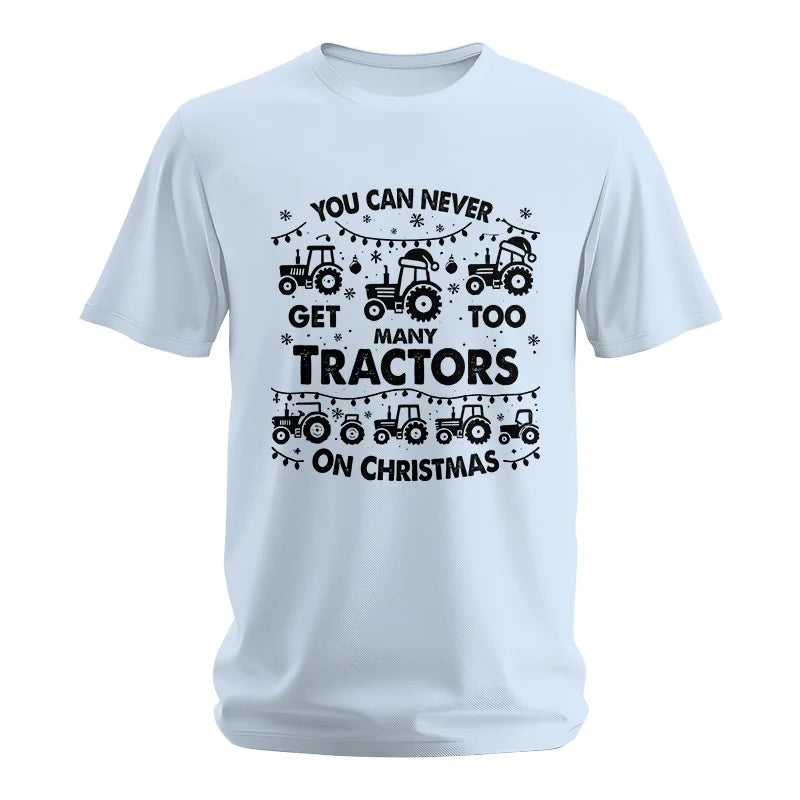 Image of You Can Never Get Too Many Tractors On Christmas - Unisex Softstyle T-Shirt