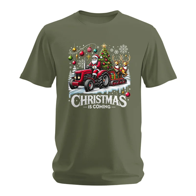 Image of Christmas Is Coming 1 - Unisex Softstyle T-Shirt