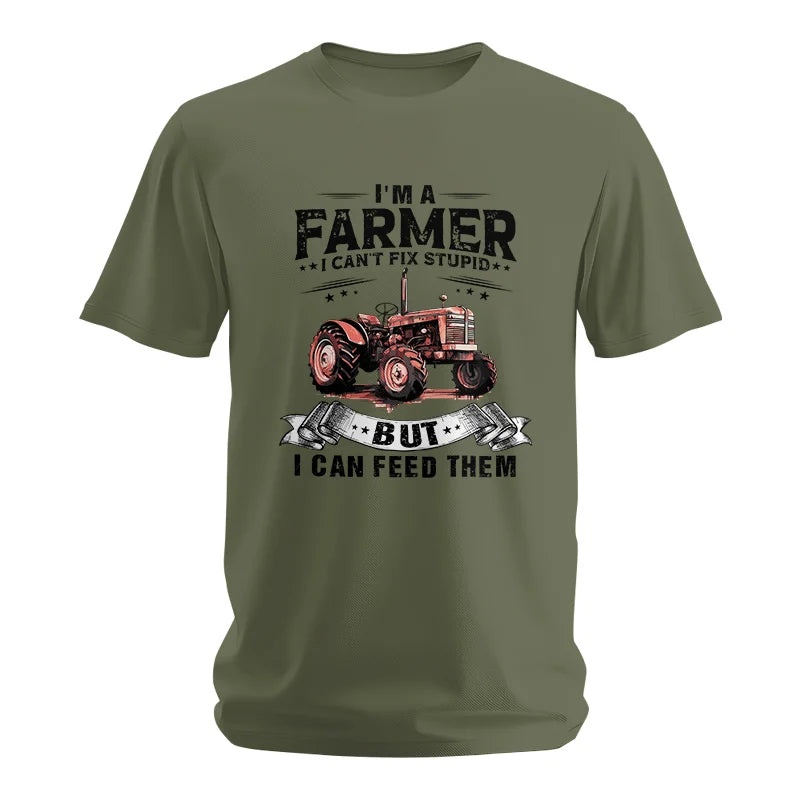 Farmer Can't Fix Stupid - Unisex Softstyle T-Shirt