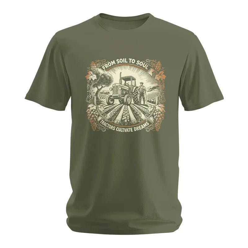 Image of From Soil To Soul_Tractors Cultivate Dreams 2 - Unisex Softstyle T-Shirt