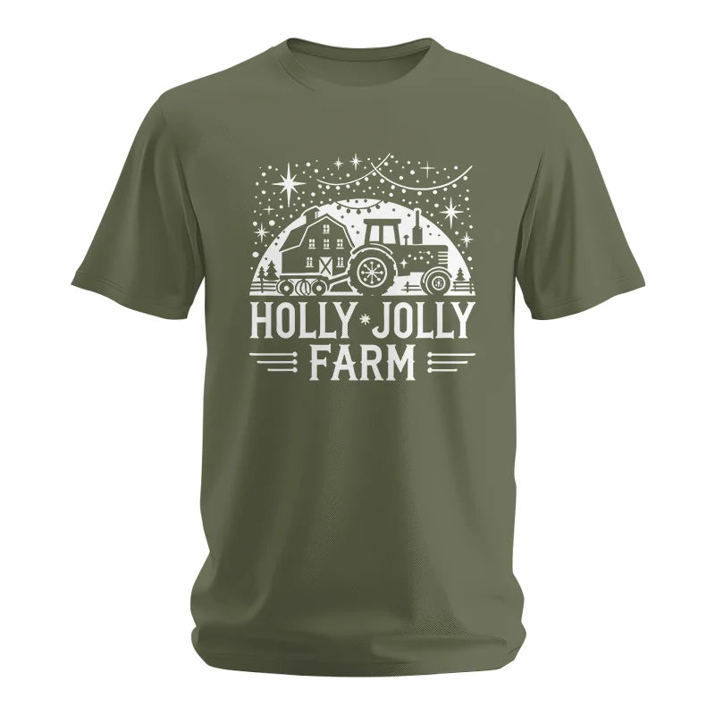 Holly Jolly Farm 2 - Unisex Softstyle T-Shirt