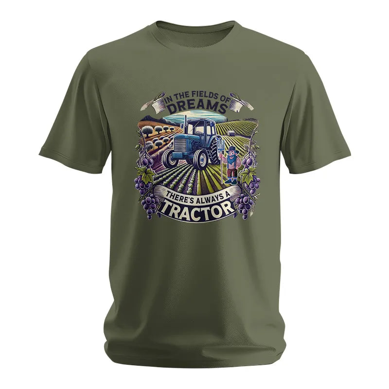 In The Fields Of Dreams There's Always A Tractor 1 - Unisex Softstyle T-Shirt