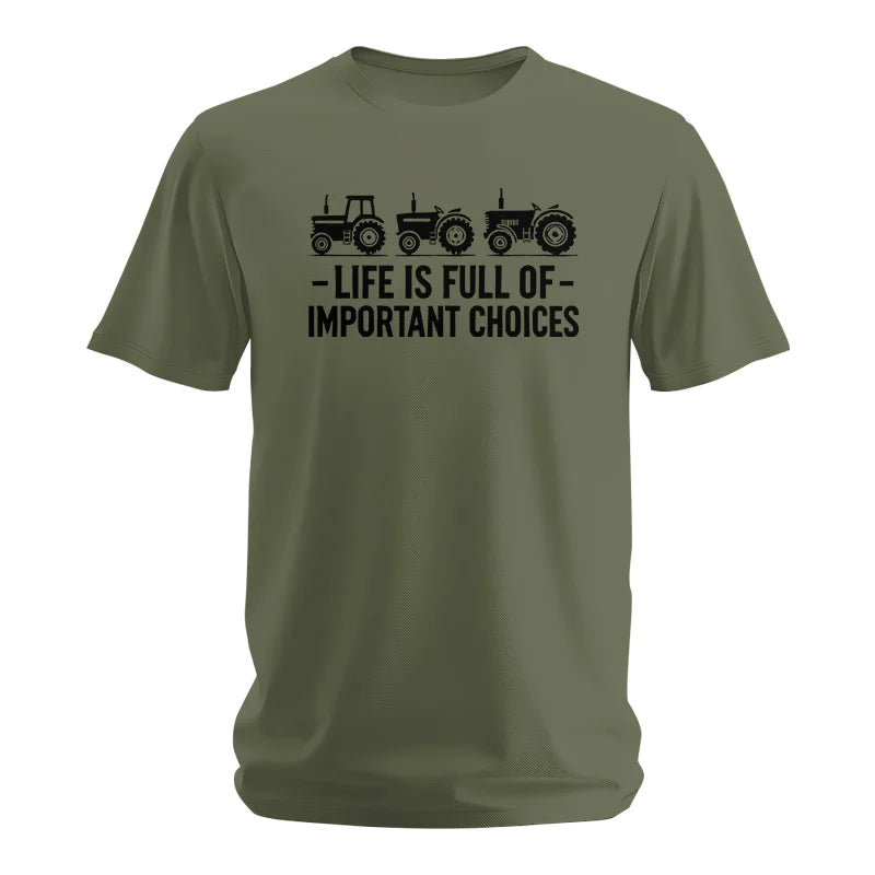 Image of Life Is Full Of Important Choices 21 - Unisex Softstyle T-Shirt