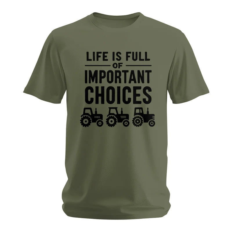 Image of Life Is Full Of Important Choices 27 - Unisex Softstyle T-Shirt