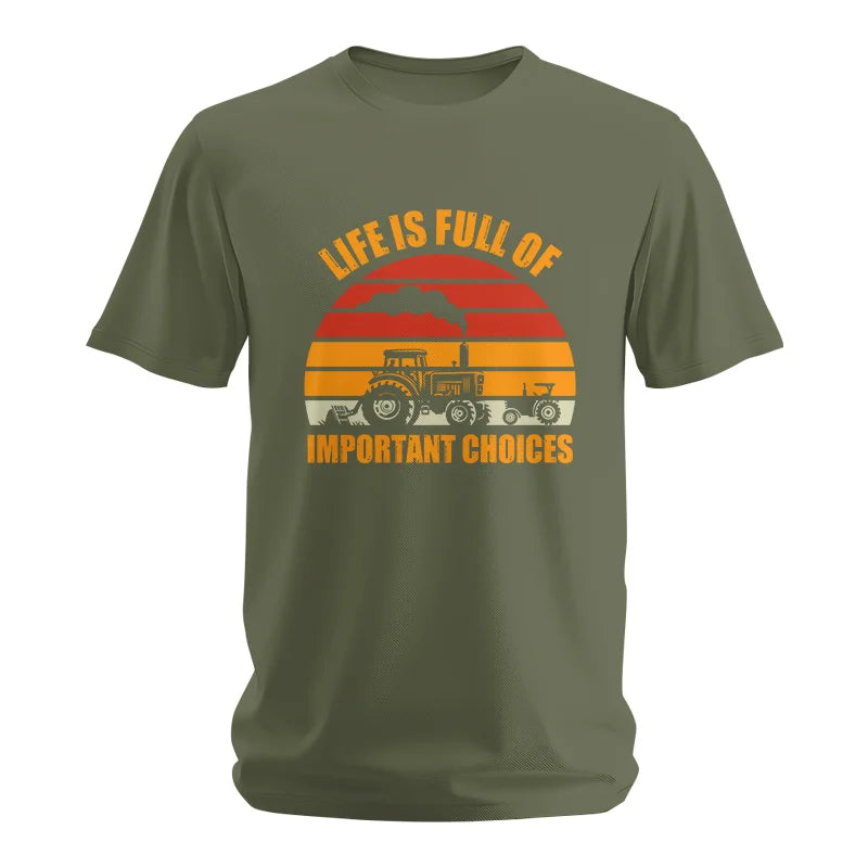 Image of Life Is Full Of Important Choices 32 - Unisex Softstyle T-Shirt