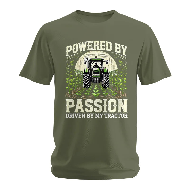 Powered By Passion Driven By My Tractor 3 - Unisex Softstyle T-Shirt