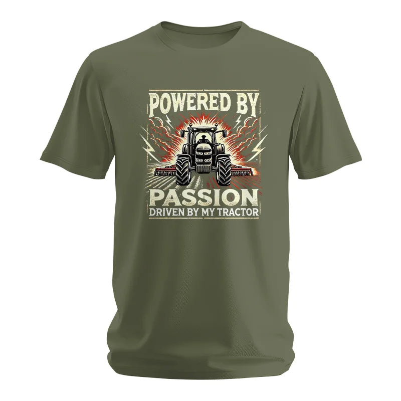 Powered By Passion Driven By My Tractor 4 - Unisex Softstyle T-Shirt