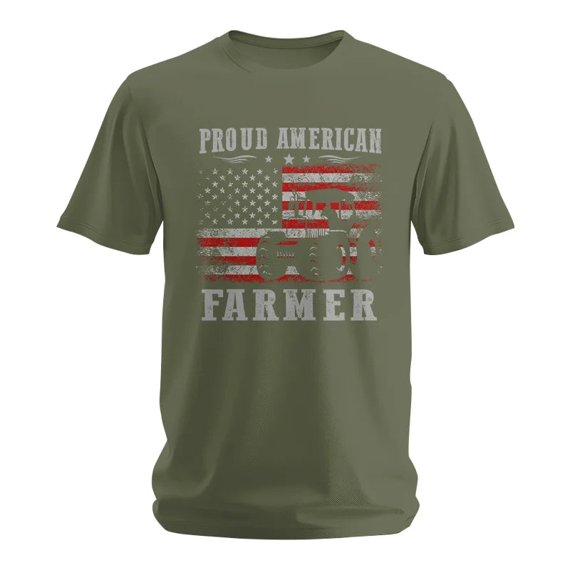 Proud American Farmer - Unisex Softstyle T-Shirt