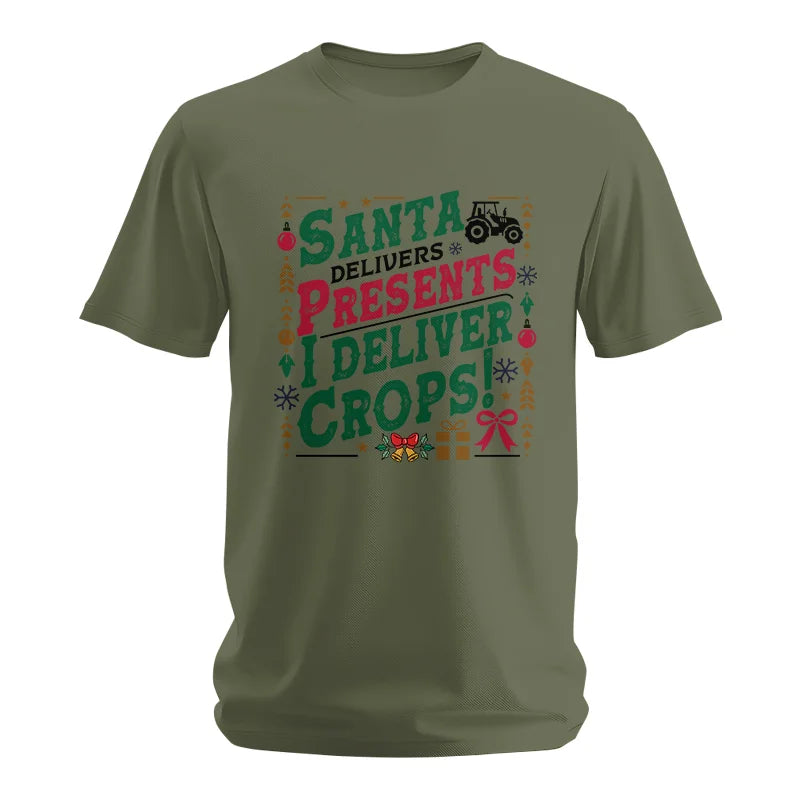 Santa Deliver Present I Deliver Crops! - Unisex Softstyle T-Shirt