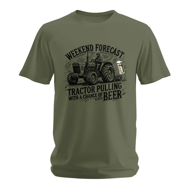 Tractor With A Chance Of Beer - Unisex Softstyle T-Shirt