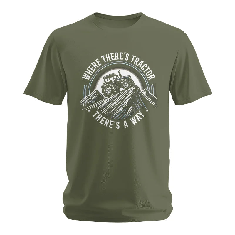 Image of Where There's A Tractor There's A Way 4 - Unisex Softstyle T-Shirt