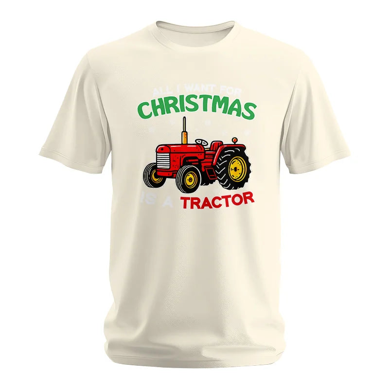 Image of All I Want For Christmas Is A Tractor - Unisex Softstyle T-Shirt