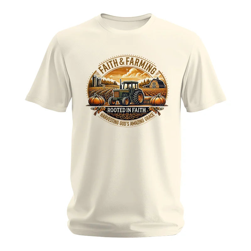 Faith And Farming 1 - Unisex Softstyle T-Shirt