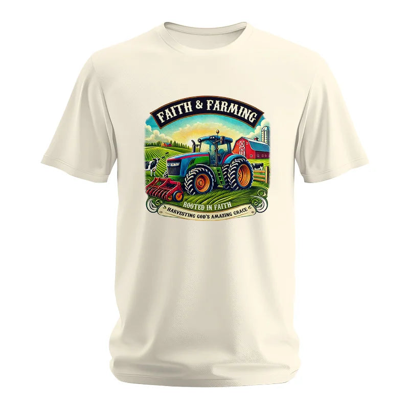 Faith And Farming 2 - Unisex Softstyle T-Shirt