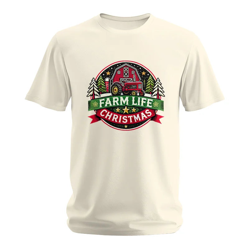 Farm Life Christmas 3 - Unisex Softstyle T-Shirt