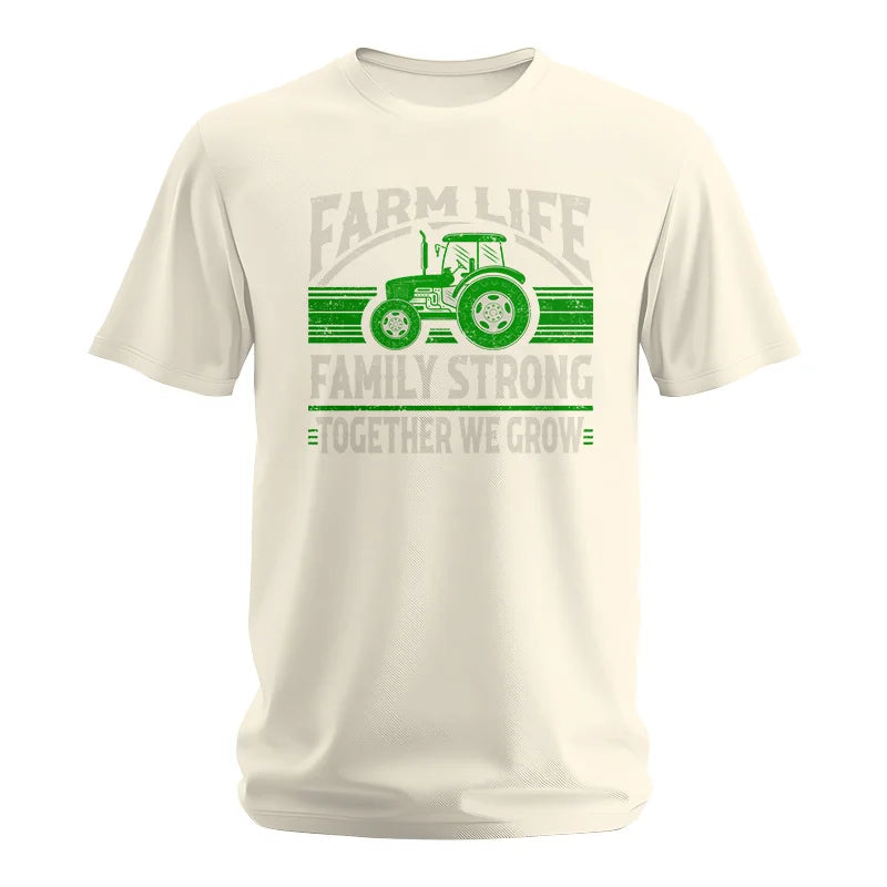 Farm life Family Strong_Together We grow - Unisex Softstyle T-Shirt