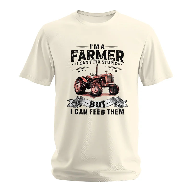 Image of Farmer Can't Fix Stupid - Unisex Softstyle T-Shirt