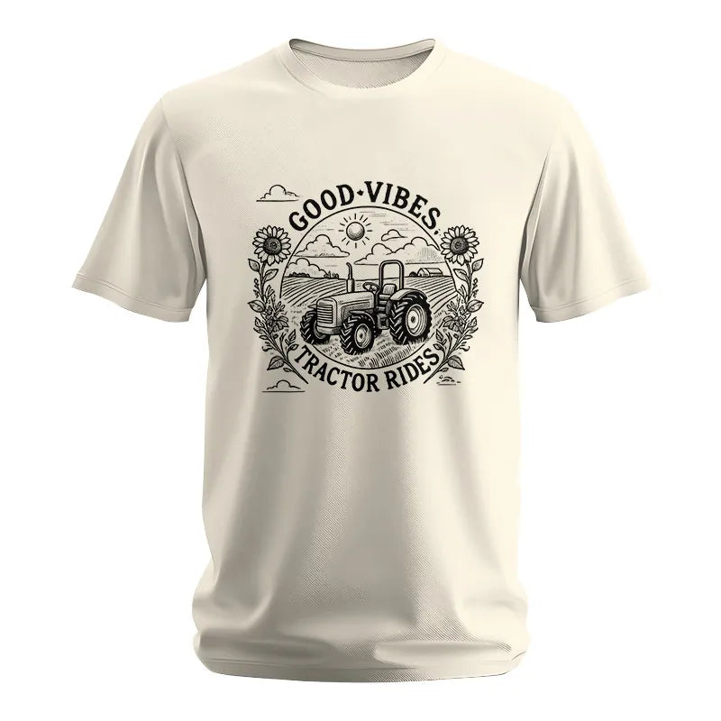 Good Vibes Tractor Rides - Unisex Softstyle T-Shirt