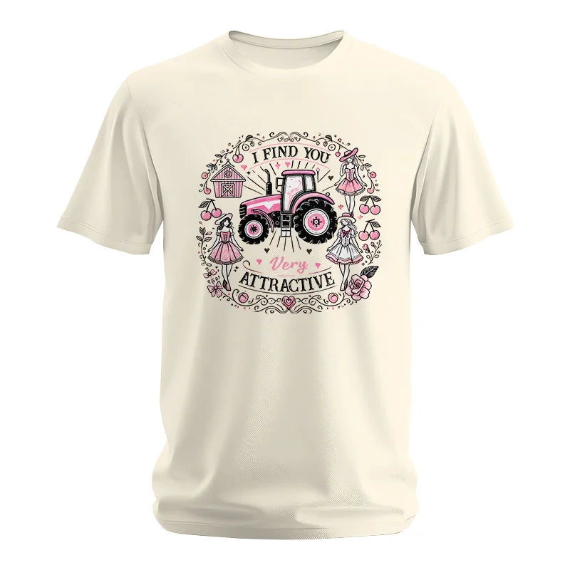 I Find You Very Attractive Pink Cherry - Unisex Softstyle T-Shirt