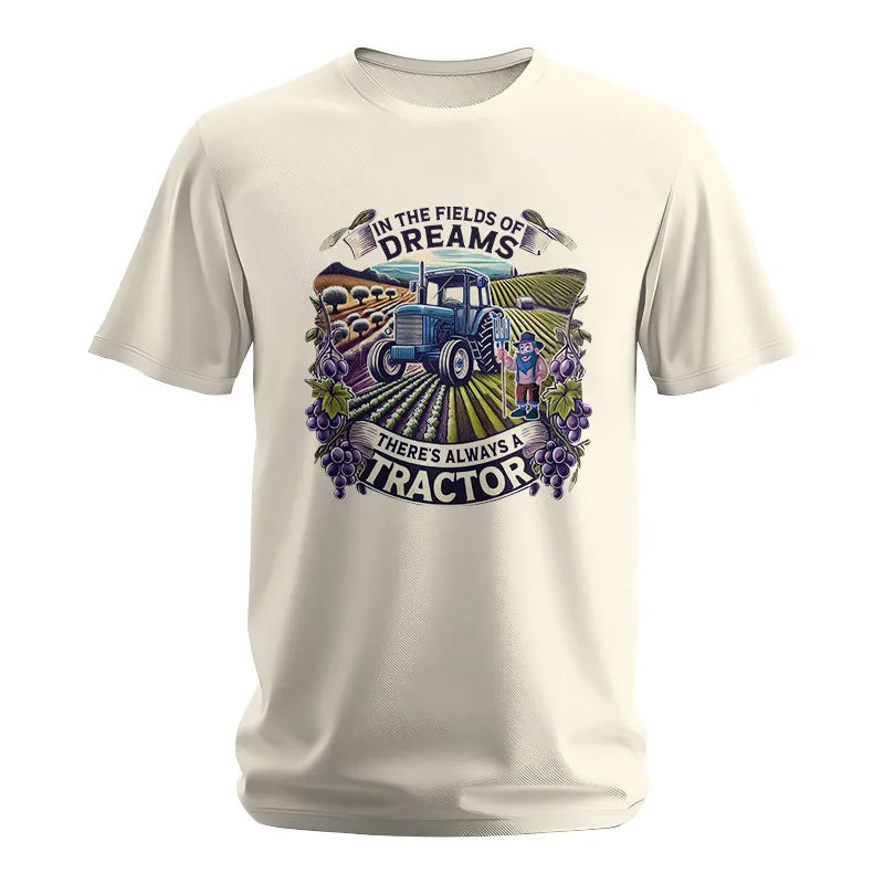 In The Fields Of Dreams There's Always A Tractor 1 - Unisex Softstyle T-Shirt