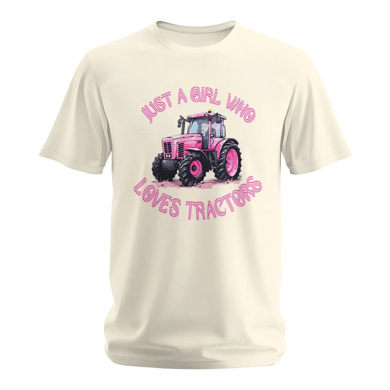 Just A Girl Who Loves Tractors 1 - Unisex Softstyle T-Shirt