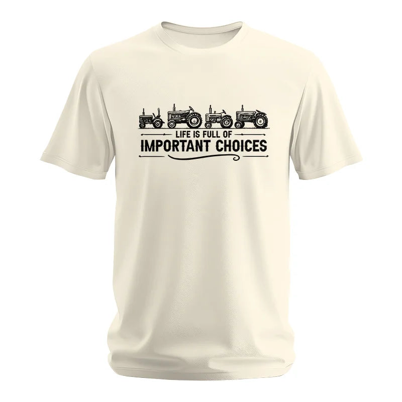 Image of Life Is Full Of Important Choices 12 - Unisex Softstyle T-Shirt