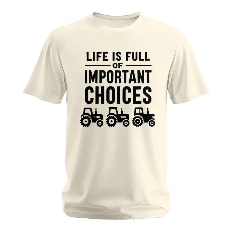 Image of Life Is Full Of Important Choices 27 - Unisex Softstyle T-Shirt