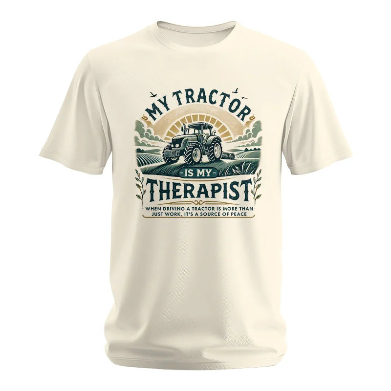 My Tractor Is My Therapist - Unisex Softstyle T-Shirt