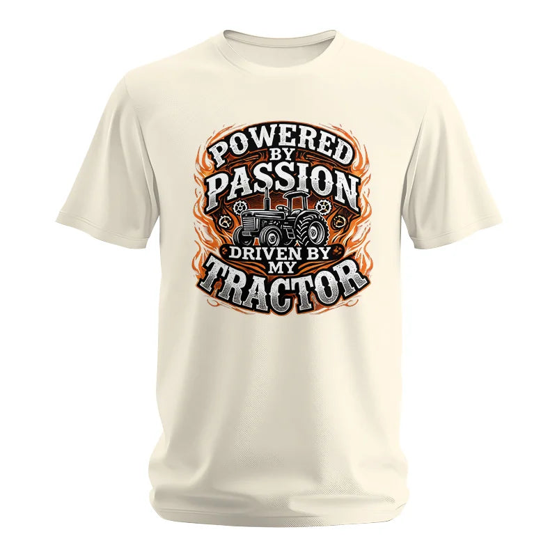 Powered By Passion Driven By My Tractor 5 - Unisex Softstyle T-Shirt