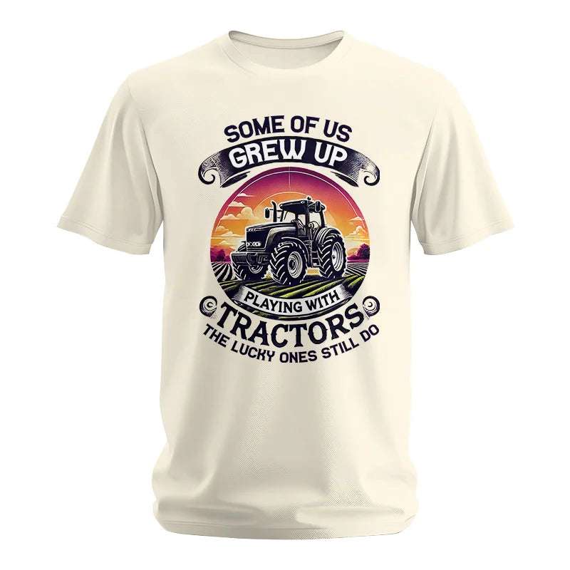 Some Of Us Grew Up Playing With Tractors 4 - Unisex Softstyle T-Shirt