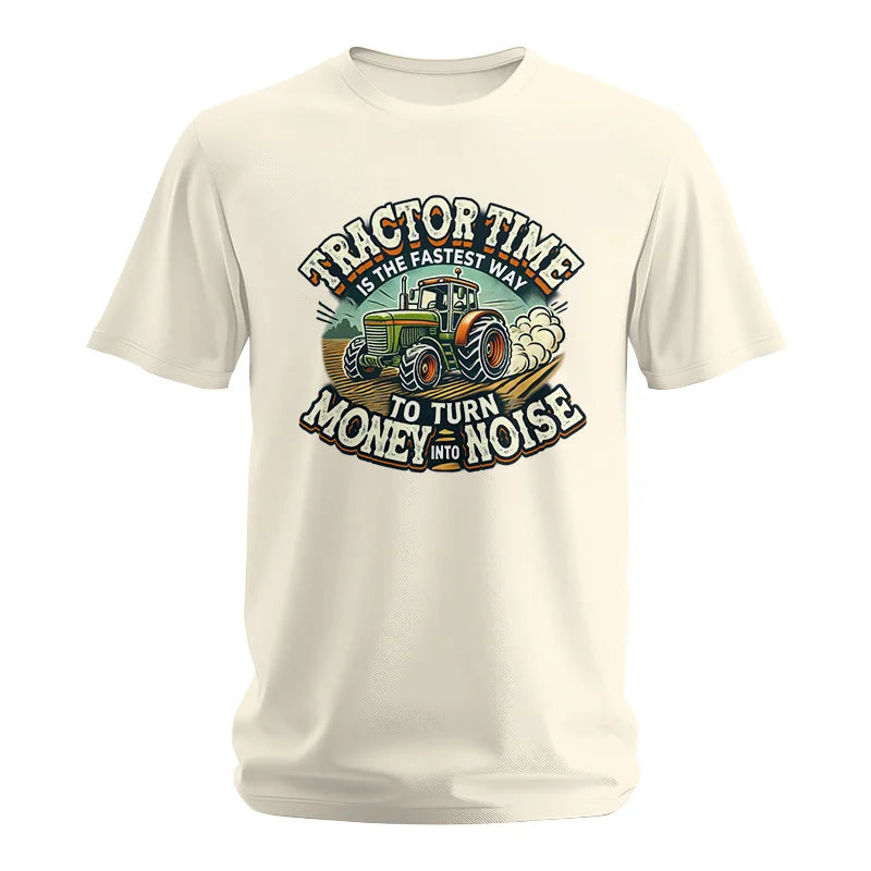 Image of Tractor Time To Turn Money Into Noise - Unisex Softstyle T-Shirt