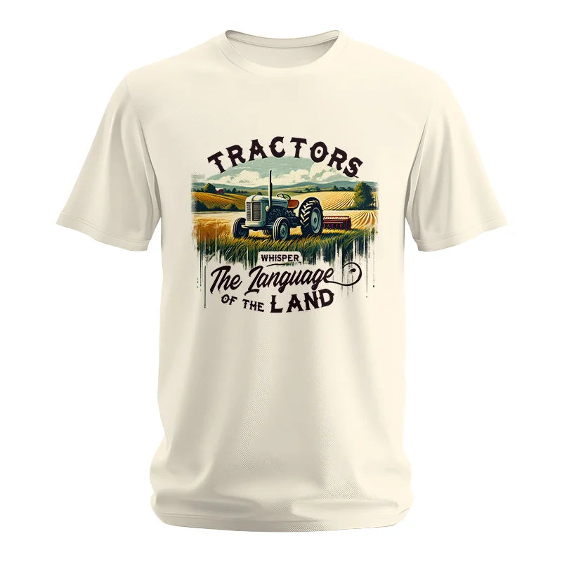 Tractors Whisper The Language Of The Land 2 - Unisex Softstyle T-Shirt