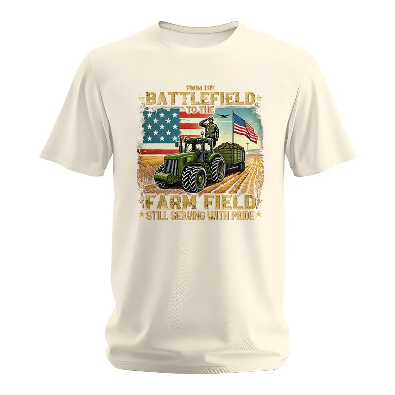 Veteran Farmer From The Battlefield To The Farm Field 2 - Unisex Softstyle T-Shirt