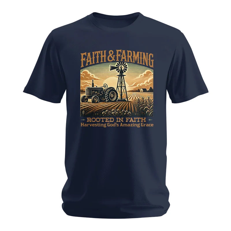 Faith And Farming 3 - Unisex Softstyle T-Shirt