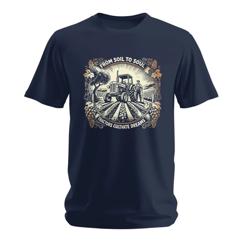 Image of From Soil To Soul_Tractors Cultivate Dreams 2 - Unisex Softstyle T-Shirt