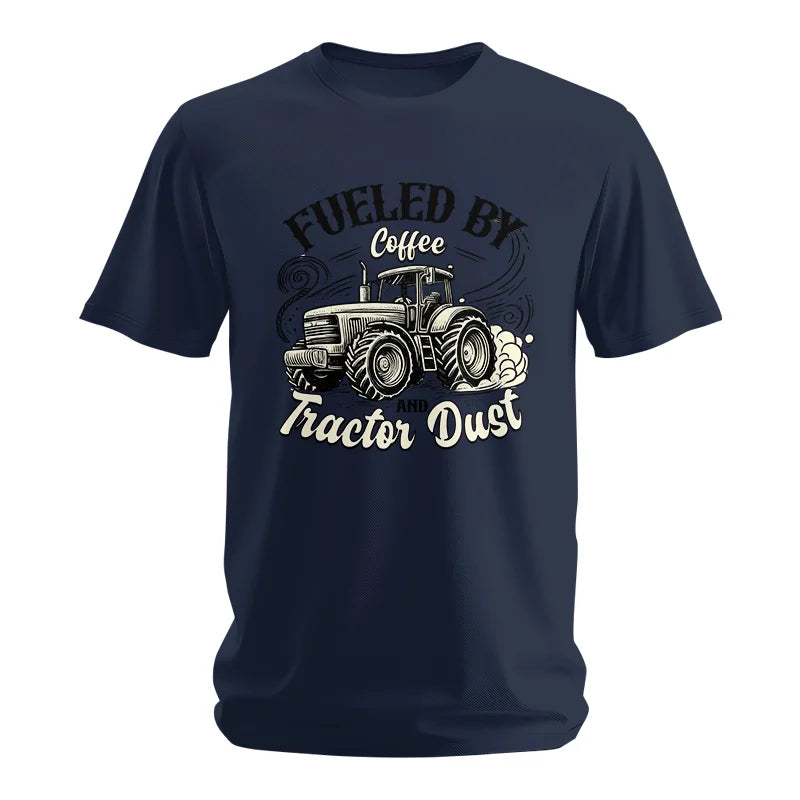 Image of Fueled By Coffee And Tractor Dust 2 - Unisex Softstyle T-Shirt