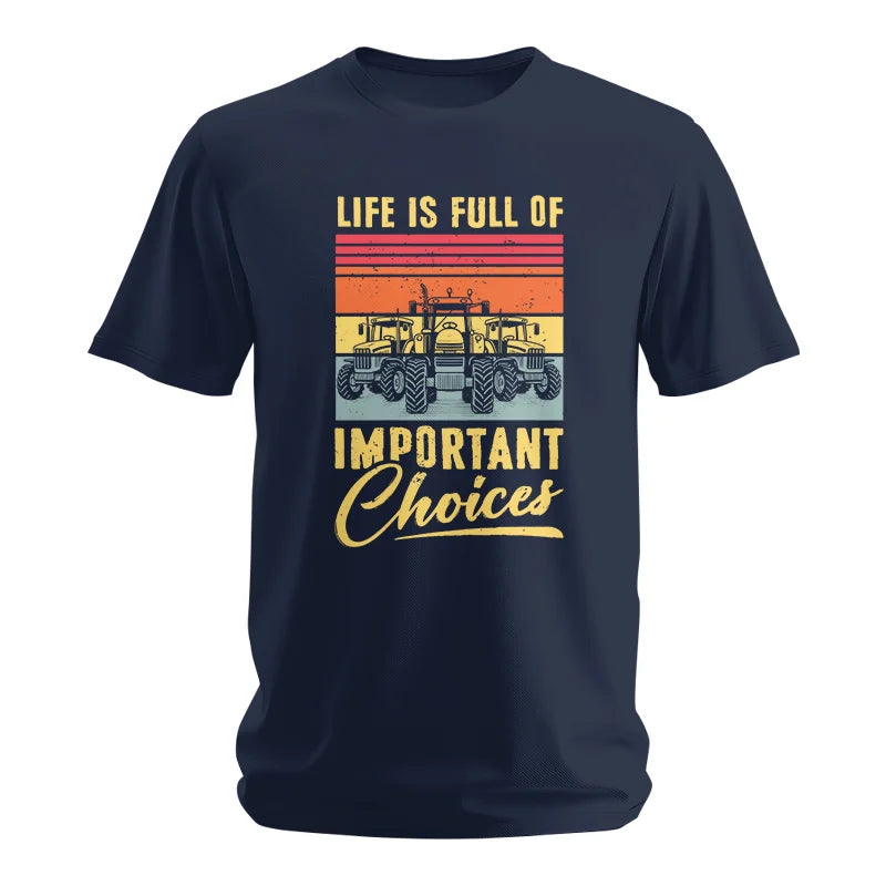 Image of Life Is Full Of Important Choices 39 - Unisex Softstyle T-Shirt